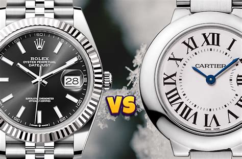 rolex vs cartier|Cartier watch vs Rolex.